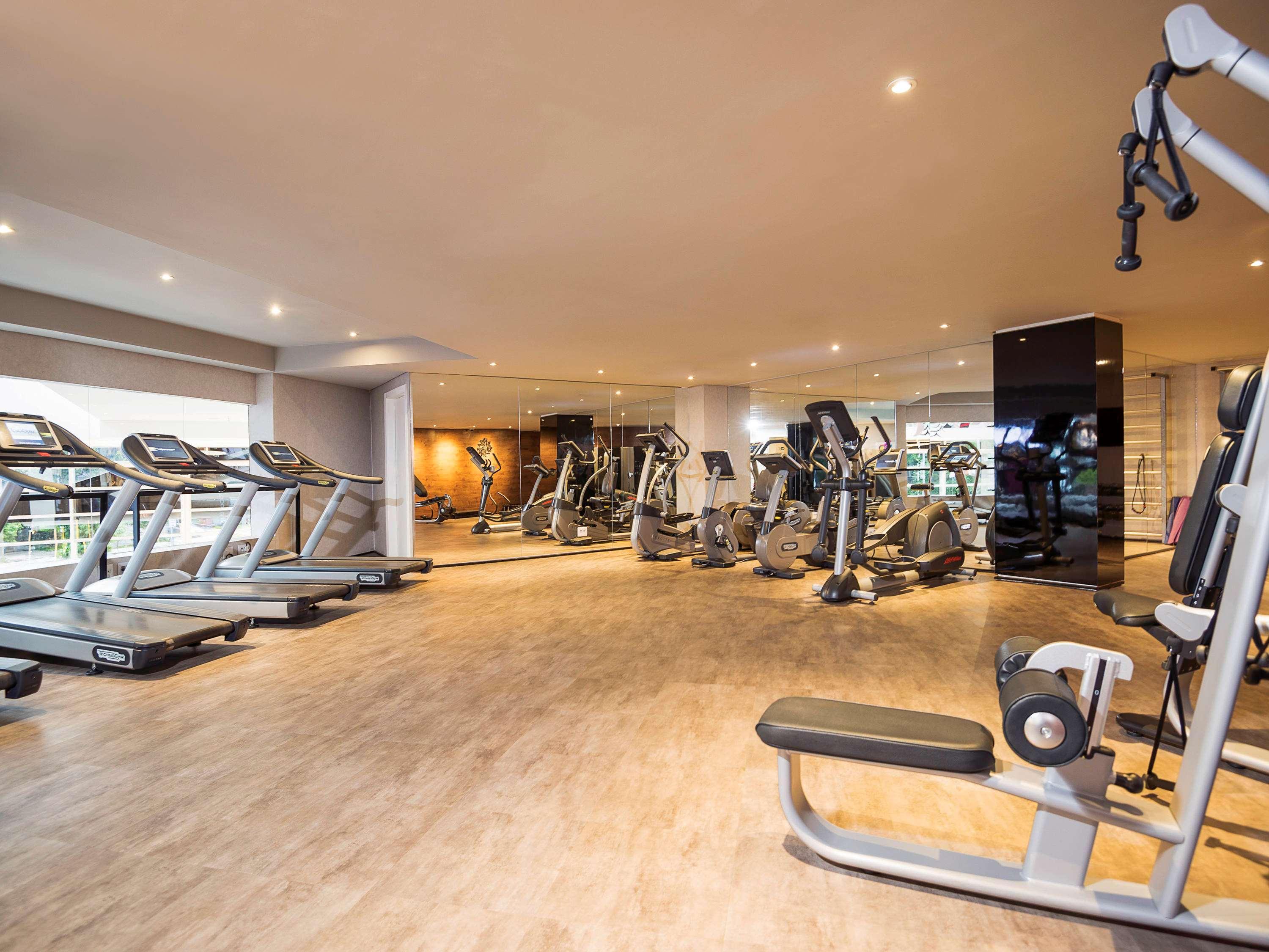 Grand Mercure Sao Paulo Vila Olimpia Exterior foto The gym at the hotel