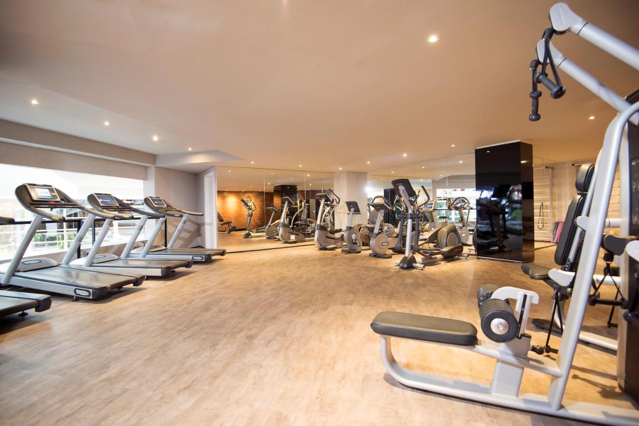 Grand Mercure Sao Paulo Vila Olimpia Exterior foto The gym at the hotel